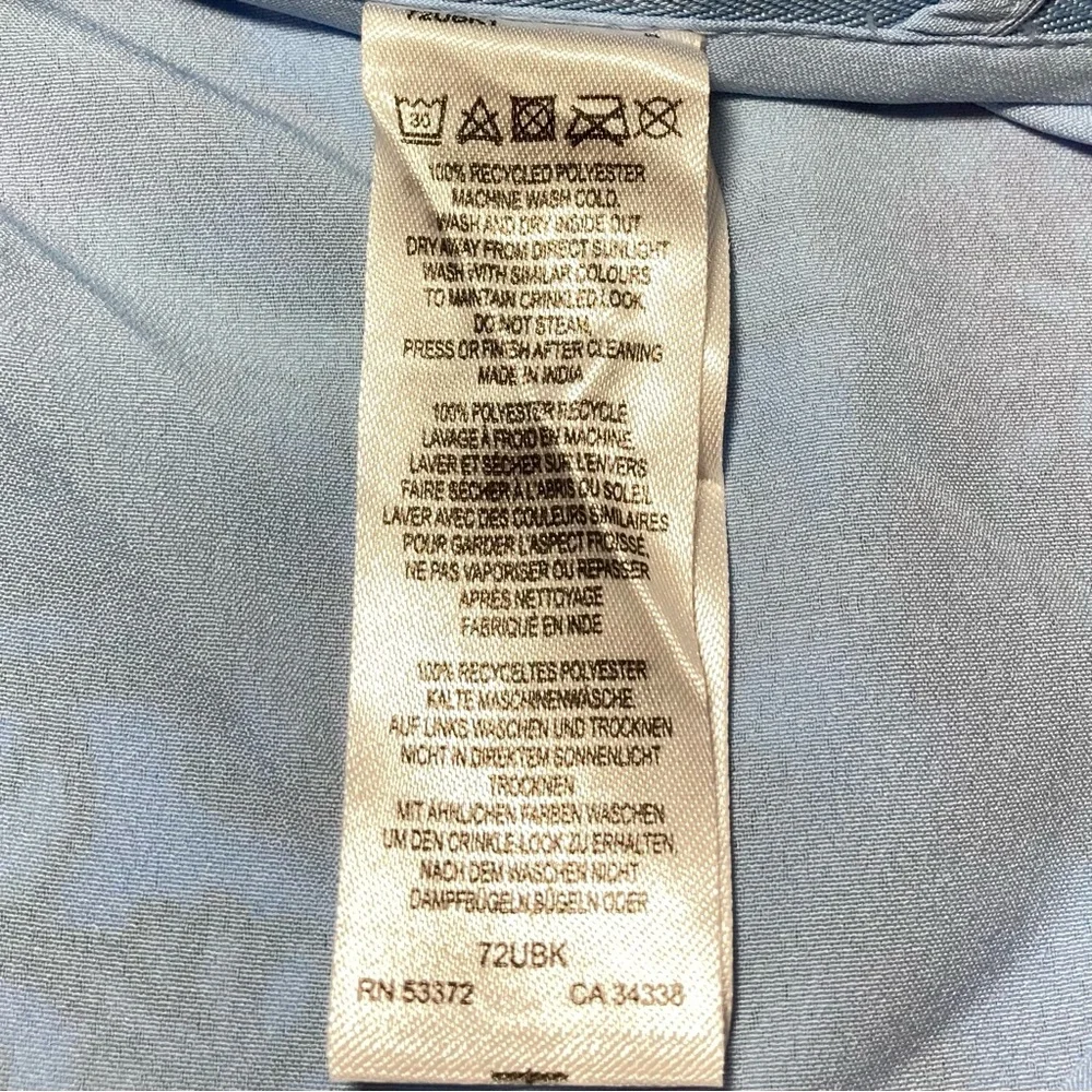 NWT FRENCH CONNECTION Women’s Hallie Peplum Smocked Back Halter Top Size Large - Picture 15 of 16